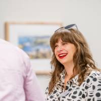 Attendees mingling prior to event start 31